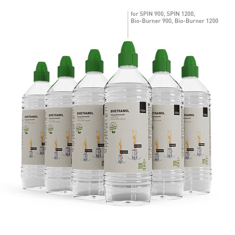 Höfats Bioéthanol Lot de 6 (6 x 1L) pour Bio-Burner – Lumi-shop
