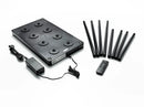 Imagilights Multi-chargeur pour 8 lampes avec 2 télécommandes