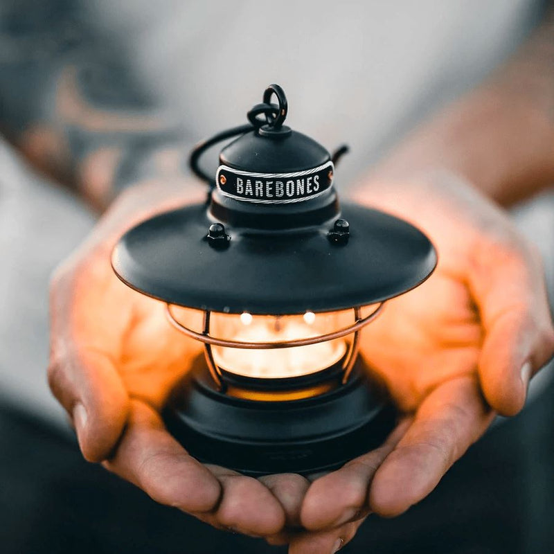 Barebones Edison Mini Lantern lampe sans fil à piles ou USB 