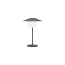 Blomus ANI LAMP MINI Lampe portable à LED H:21cm Warm gray 