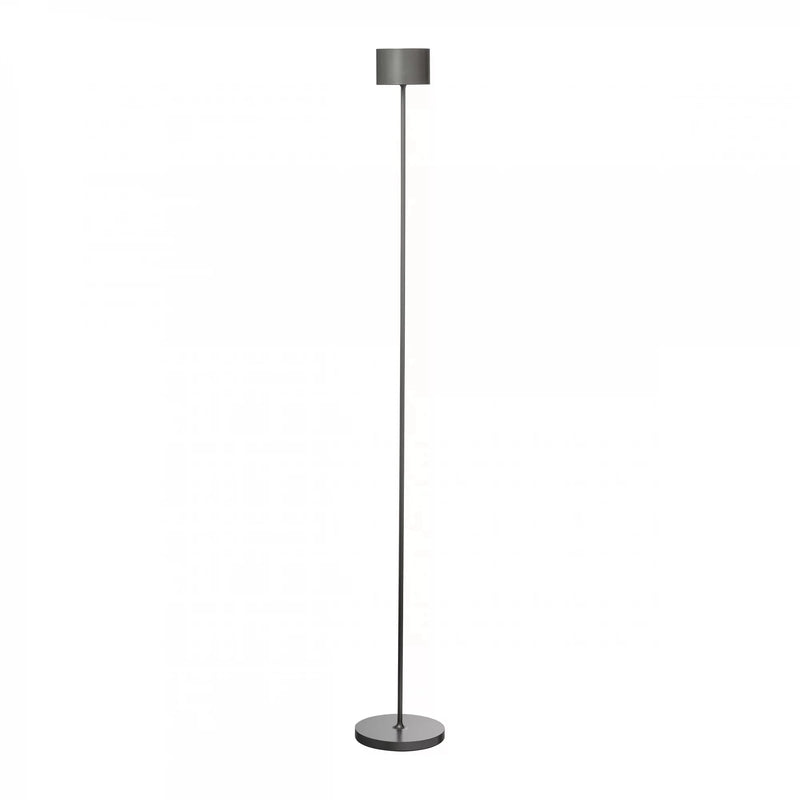 Blomus Farol Lampadaire mobile sans fil LED USB H:115cm Burned metal 