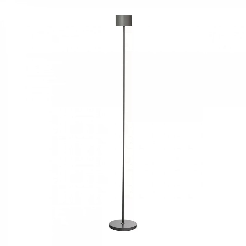 Blomus Farol Lampadaire mobile sans fil LED USB H:115cm Burned metal 