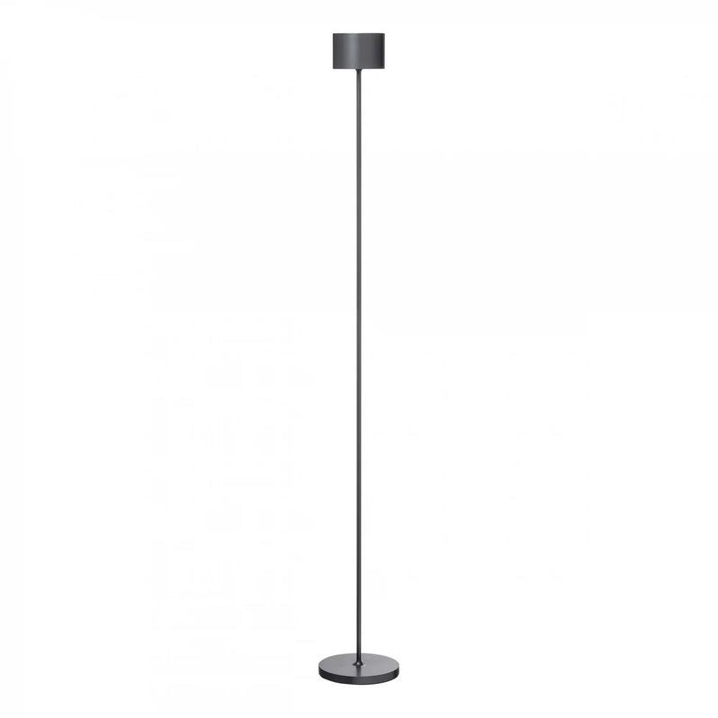 Blomus Farol Lampadaire mobile sans fil LED USB H:115cm Gunmetal 