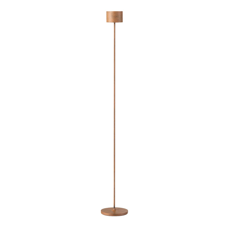 Blomus Farol Lampadaire mobile sans fil LED USB H:115cm Rusty look 