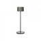Blomus Farol Lampe de table sans fil LED USB H:33,5cm Burned metal 