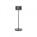 Blomus Farol Lampe de table sans fil LED USB H:33,5cm Gunmetal 