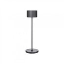 Blomus Farol Lampe de table sans fil LED USB H:33,5cm Gunmetal 