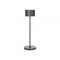 Blomus Farol Lampe de table sans fil LED USB H:33,5cm Gunmetal 