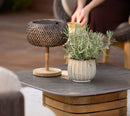 Cane-line Illusion Glow Table Lamp Small, Lampe sans fil Solaire, module LED inclus (57200TU)