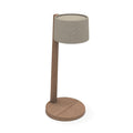 Ethimo Gaia Table Lamp pour l'extérieur Polyester Argilla 