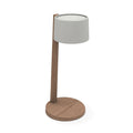 Ethimo Gaia Table Lamp pour l'extérieur Polyester Bianco 