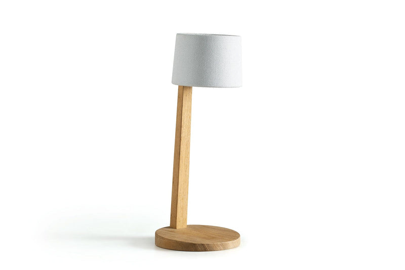 Ethimo Gaia Table Lamp pour l'extérieur Polyester Bianco 