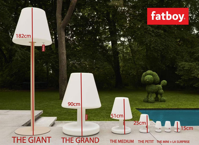 Fatboy Edison The Grand Connect Lampe LED Outdoor ø60x90cm 