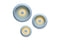 Fatboy Oloha Trio Bol luminaire / Applique murale LED Jet Blue 