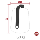 Fermob Balad Lampe h.38cm 