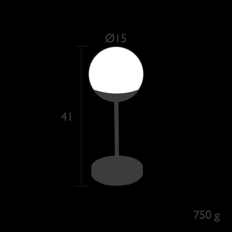 Fermob Mooon! Lampe h.41cm Version 2022 