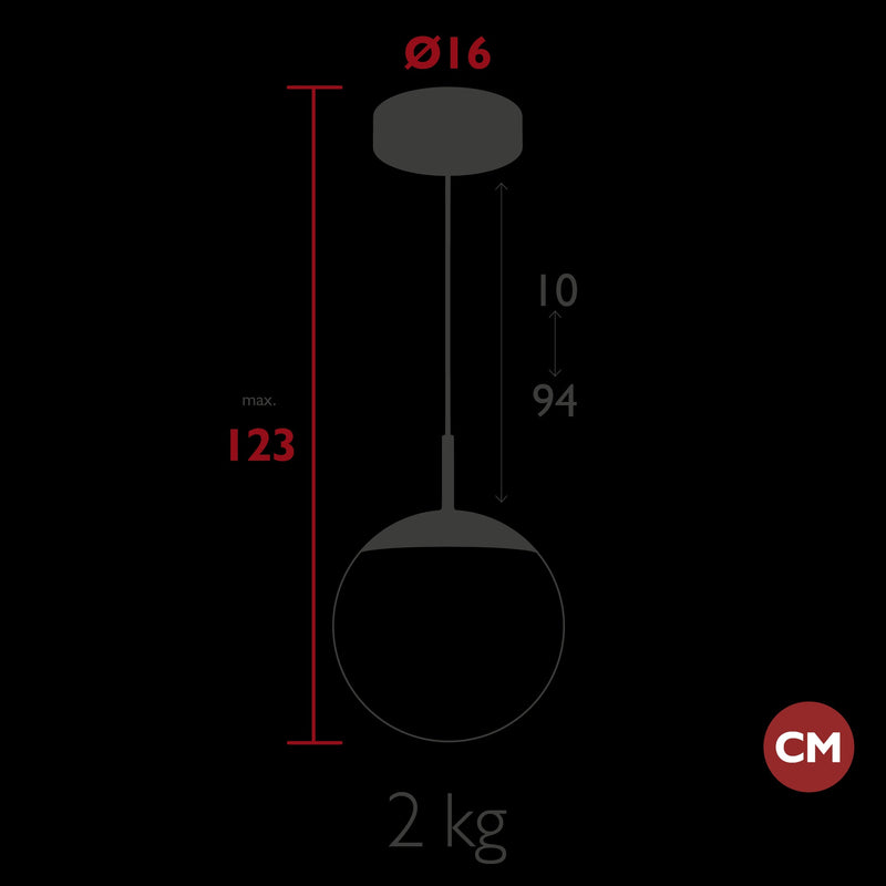 Fermob Mooon! Suspension Ø25cm 