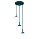 Fermob Mooon! Suspension Triple Ø15cm Bleu acapulco 21 