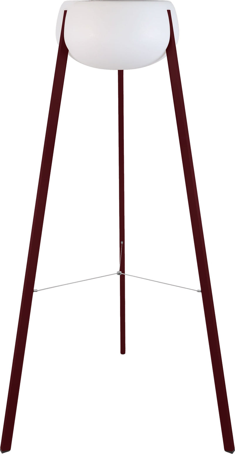 Fermob Yunos Lampadaire Solaire sans fil Cerise noire B9 