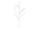 Gandia Blasco Arbol Tree Lamp h:324cm Blanc 