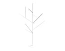 Gandia Blasco Arbol Tree Lamp h:324cm Blanc 