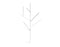 Gandia Blasco Arbol Tree Lamp h:324cm Blanc 