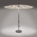 Glatz Osyrion Spot LED, jeu de 4 Lampes sans fil avec télécommande pour parasol 