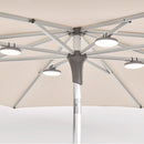 Glatz Osyrion Spot LED, Set mit 4 kabellosen Lampen mit Fernbedienung für Sonnenschirm