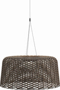 Gloster Ambient Mesh Extra Large Pendant Lampe sans fil Carob 