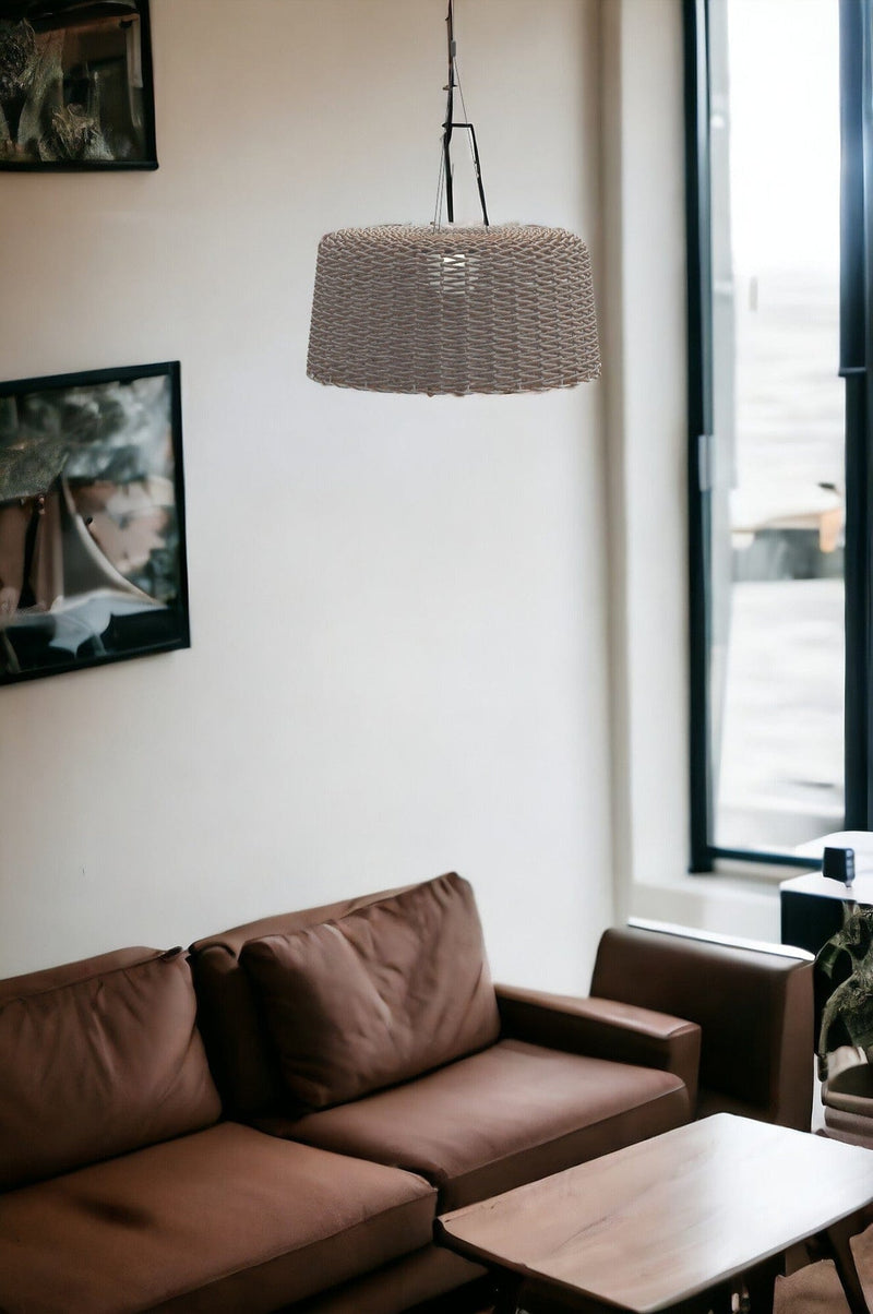 Gloster Ambient Mesh Extra Large Pendant Lampe sans fil Solaire 