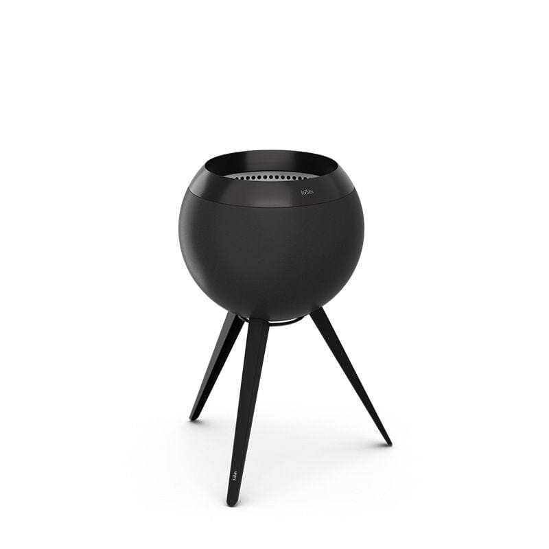 Höfats Moon 45 All Black Brasero avec pieds Haut H:75cm 