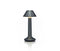 Imagilights Moments 2, Metal Skirt, Lampe sans fil avec télécommande et chargeur Lava Anthracite 