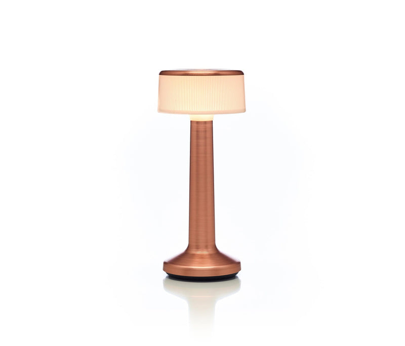 Imagilights Moments 6, Opal Metal Cylinder, Lampe sans fil avec télécommande et chargeur Copper 