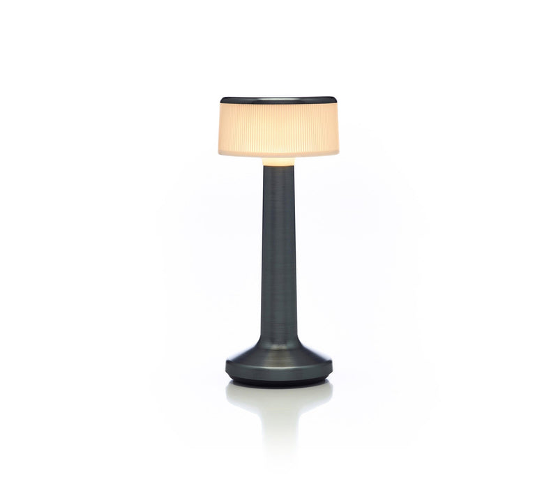 Imagilights Moments 6, Opal Metal Cylinder, Lampe sans fil avec télécommande et chargeur Lava Anthracite 