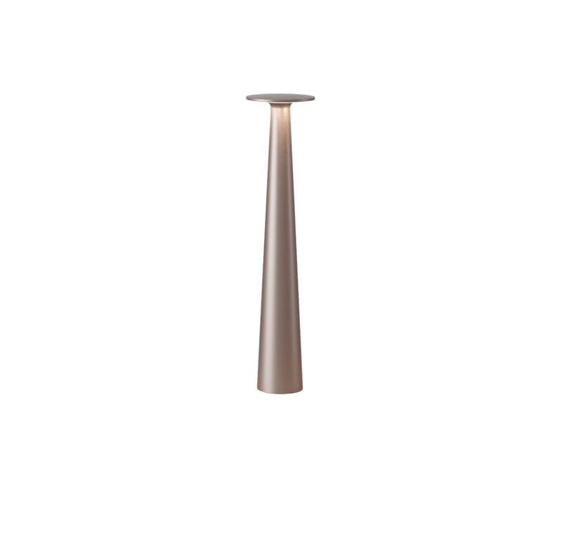 IP44.DE Lix Skinny Lampe LED sans fil d'extérieur h: 25.5cm Bright bronze 