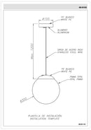 LEDS C4 Ciscne Pendant suspension pour l'extérieur 