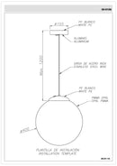 LEDS C4 Ciscne Pendant suspension pour l'extérieur 