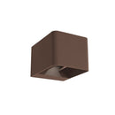 LEDS C4 Wilson Square Applique murale LED Marron 