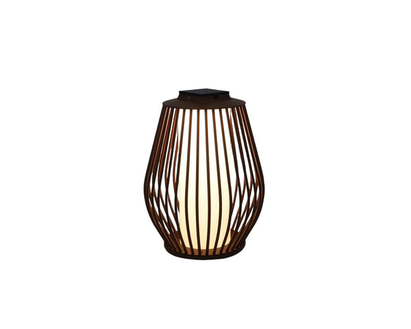 Les Jardins Mandaley Lanterne solaire Ø40cm h:55cm 500 Lumens Corten 