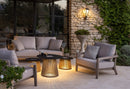 Les Jardins Tecka Table basse Ø50cm solaire h:33cm 500 Lumens 