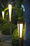 Les Jardins Tecka Torche solaire petit modèle 500 Lumens 