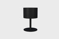 Maiori La Lampe Pose 01 lampe solaire sans fil hybride bluetooth Charbon 