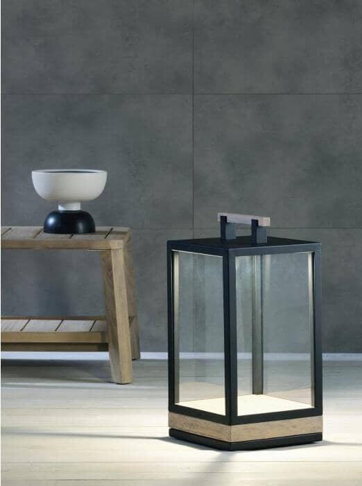 Ethimo Carrè Rechargeable Table Lamp - sans fil 