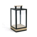Ethimo Carrè Rechargeable Table Lamp - sans fil Sepia black 