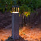 Les Jardins Teckalu Solarpoller großes Modell H:90cm 500 Lumens